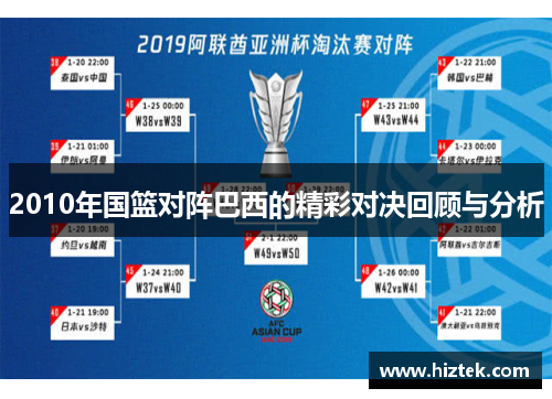 2010年国篮对阵巴西的精彩对决回顾与分析